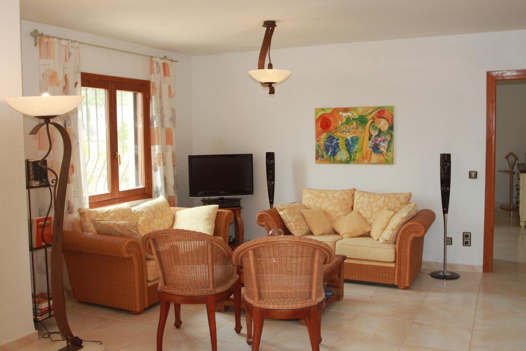 Chrisuli - Well Furnished Villa With Panoramic Views In Moraira Cameră foto